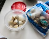 姫はまぐりとアサリの豆乳クリームパスタ作り方1写真
