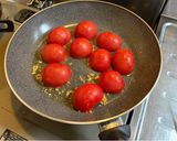 フレッシュバジルのトマトソースパスタ作り方2写真