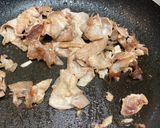ビーツの葉とザーサイの豚肉炒め作り方5写真