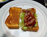 豚の生姜焼きホットサンド作り方6写真