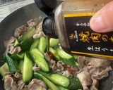 焼肉生だれで豚肉ときゅうりのスタミナ炒め作り方7写真