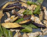 ナスとピーマンと豚肉の味噌炒め作り方6写真