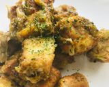 あまったカレーで●カレーサイコロトースト作り方3写真