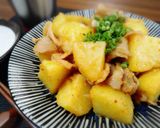 ＊じゃがいもと豚肉のピリ辛味噌󠄀炒め＊作り方5写真