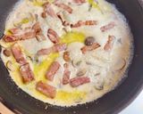 卵を使った濃厚クリームパスタ作り方4写真