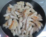 鶏むね肉の甘酢炒め　タルタルソースがけ作り方4写真