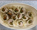 暑い日に…レンジで!豚肉の梅しそネギ巻き作り方7写真