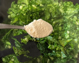 部活飯　大根の葉のおにぎり作り方3写真
