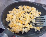 ひじきの煮物チャーハン作り方3写真