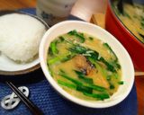 ＊生姜香るサバ味噌缶の具だくさん味噌󠄀汁＊作り方5写真