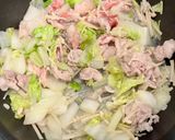白菜と豚肉の塩麹旨煮作り方3写真