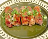 調味料は3つ！簡単 豚ロースのごぼう巻き作り方4写真