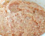 鶏挽肉のつみれ汁作り方5写真