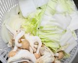 豚こまと白菜味噌バタークリーム煮作り方1写真