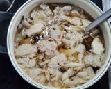 鶏団子ときのこのお汁作り方3写真