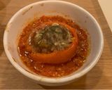 トマト、パプリカの肉詰め焼き作り方12写真