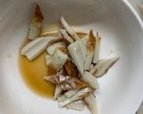 肉無チクワクリーミー洋風ユッケ丼味野菜炒作り方1写真