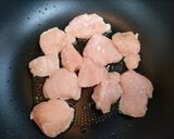 節約簡単夕飯主菜じゃがいも鶏胸中華黒酢炒め肉料理作り方7写真