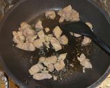 蓮根と鶏肉とオクラの照り煮作り方4写真