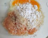簡単！美味しい！鶏ひき肉のつくね作り方1写真