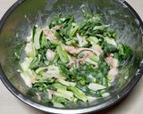 家計に優しい小松菜のチヂミ(豚肉入り)作り方3写真