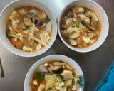 肉無豆腐コク旨ウスターレモン照焼味野菜炒作り方17写真
