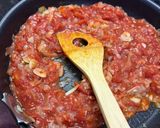 にんにくトマトパスタ🍅🍝作り方2写真