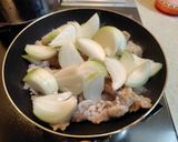 豚肉と玉ねぎの生姜ニンニク焼き作り方4写真