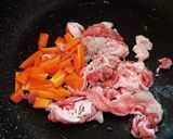 長芋とえのきの豚肉みそ炒め作り方4写真