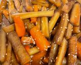ごぼうのキンピラ風煮物☆作り方3写真