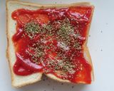 昭和の美味プッタネスカ娼婦風ピザトースト作り方3写真