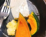 洗い物ゼロ♪かぼちゃのクリーミーグラタン作り方1写真
