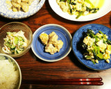 簡単♪美味しい☆小松菜と豆腐の卵とじ作り方7写真
