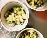 全てレンジ豆腐ハンバーグ根菜梅甘酢あん煮作り方12写真