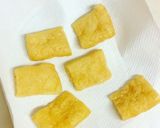 カリカリ油揚げのカナッペ・ピザ風♪作り方2写真