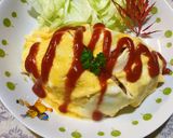 ♪簡単節約.ある食材でパパッとオムライス作り方6写真