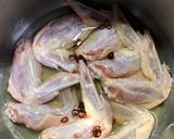 圧力鍋で手羽先の酒煮込み作り方1写真