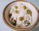 グリーンピースの缶詰で簡単に作れる豆ご飯作り方4写真