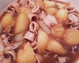 イカとじゃがいもの煮物作り方4写真