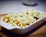 超簡単のかぼちゃとミートソースチーズ焼き作り方3写真