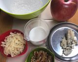 りんごとチーズのピッツァ作り方1写真