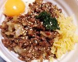 肉そぼろ温玉うどん作り方6写真