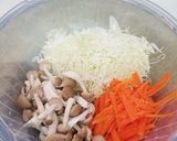 千切りキャベツのスープ♡作り方1写真
