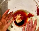 マグロとアボカドの甘辛ユッケ作り方2写真
