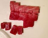 マグロとアボカドの甘辛ユッケ作り方3写真