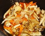 簡単 キノコの炊き込みご飯作り方3写真