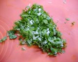 レンジで簡単！水菜たまご作り方1写真