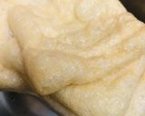 固形お鍋の素●餅入り薄揚げ座布団？作り方1写真