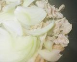 豚こまぎれ肉のまぜまぜソース焼きそば作り方1写真
