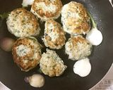 鶏ミンチとしその和風ハンバーグ作り方4写真